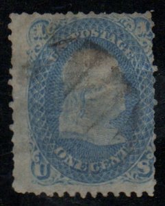 USA #86 Fine+, light cancel, nice color! Retail $450