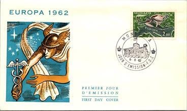 Monaco, Worldwide First Day Cover, Europa