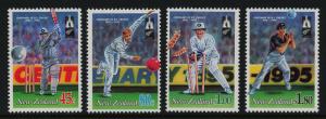 New Zealand 1244-7 MNH Sports, Cricket