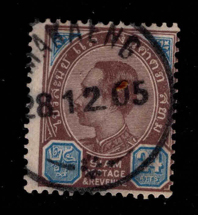 Thailand  Scott 87 Used stamp Nice cancel