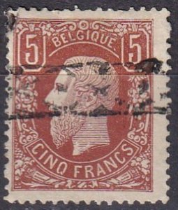 Belgium #39 F-VF  Used   CV $700.00  (Z7587)