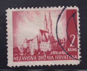 Croatia 35 Zagreb Cathedral 1941