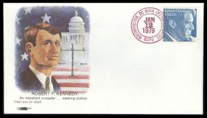 #1770 Robert F. Kennedy Softones FDC