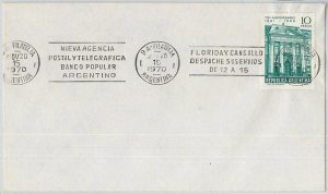 66507 - ARGENTINA - POSTAL HISTORY - POSTMARK on COVER - Banking 1970-