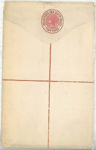 AUSTRALIA - NEW SOUTH WALES : REGISTERED LETTER - POSTAL STATIONERY : FOUR PENCE