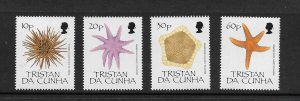 MARINE LIFE - TRISTAN da CUNHA #476-9   MNH