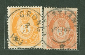 Norway #38/38a  Single