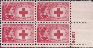 # 967 MINT NEVER HINGED CLARA BARTON