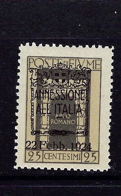 Fiume 200 MNH 1924 overprint