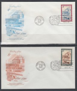 UN New York 177-78 Assembly Artmaster U/A Set of Two FDC