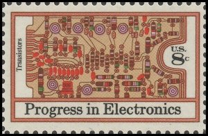 US 1501 Electronics Transistors 8c single MNH 1973