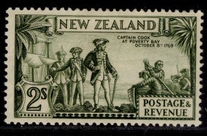 NEW ZEALAND GVI SG589, 2s olive-green, M MINT. Cat £50.