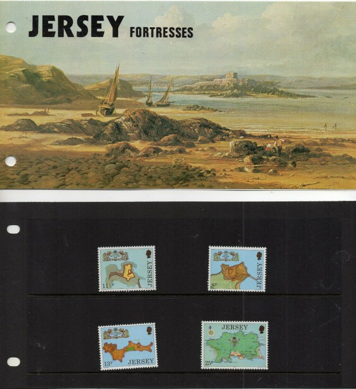 1980 Jersey Fortresses Presentation Pack