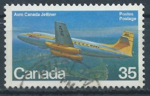 Canada 1981 - 35c Avro CF-102 Jet Airliner - SG1028 used