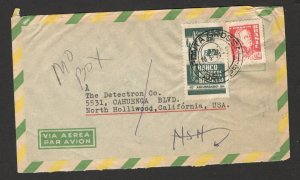 BRAZIL TO USA -  AIRMAIL LETTER - 1964. (11)