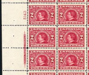 370, 2¢ Scarce Part Pane of 50 Stamps Cat $955.00 - Stuart Katz