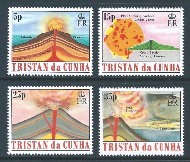 Tristan Da Cunha #320-3 NH Formation of Volcanic Island