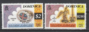 Dominica     524-25    (N**)     1977