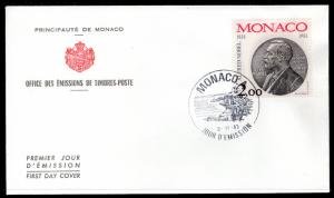 Monaco 1395 Nobel Prize U/A FDC