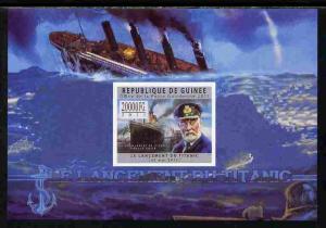 Guinea 2011 Titanic Disaster 3 SS Imperf.MNH 