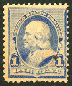 U.S. #219 MINT OG HR