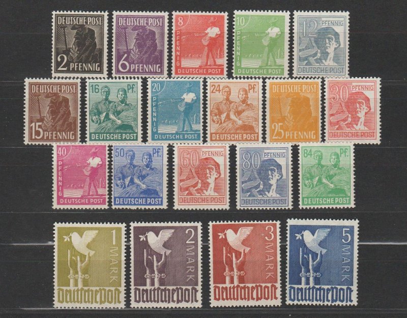 Germany 1947-48 Reaching for Peace (20v Cpt) MNH