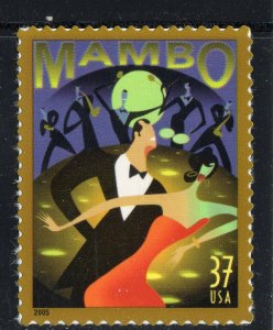 3942 * MAMBO ~ LETS DANCE *   U.S. Postage Stamp  MNH