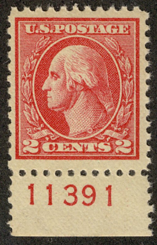 US #528 SCV $190.00 XF-SUPERB mint never hinged, Large margins,   A SELECT ST...