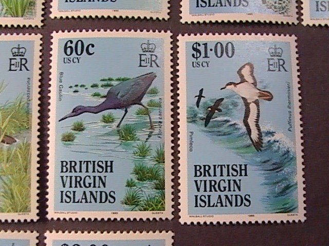 BRITISH VIRGIN ISLANDS # 490-508-MINT/NEVER HINGED-COMPLETE SET--QEII--1985