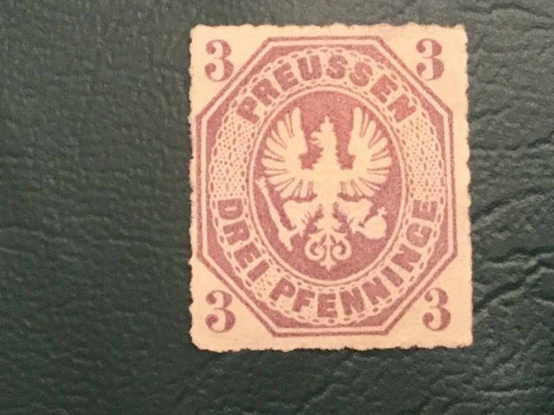 ICOLLECTZONE German Prussia 14 Very Fine No gum