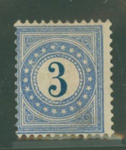 Switzerland #J3  Single