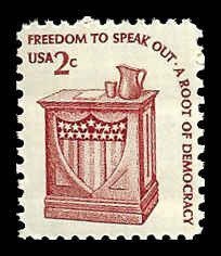 PCBstamps   US #1582 2c Freedom to Speak Out, MNH, (10)