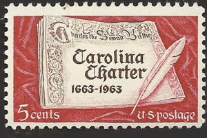 # 1230 MINT NEVER HINGED CAROLINA CHARTER