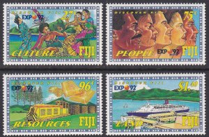 Fiji Sc #657-660 MNH