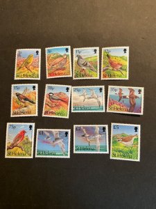 Stamps St Helena Scott  #599-610 never hinged