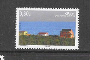 ST PIERRE & MIQUELON #821 HOUSES MNH