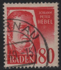 Baden 5N39 Johann Peter Hebel