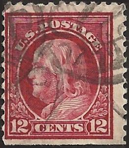 # 512a USED BROWN CARMINE BEN FRANKLIN