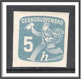 Czechoslovakia 1925 Newspaper Stamp, Dove with Newspaper