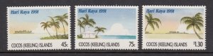 Cocos Islands 241-3 Hari Raya mnh