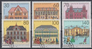 Germany 1991 Mi#1563-1568 used CV€10.00 (BU1149)