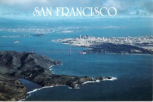 POSTCARD California - San Francisco - Golden Gate Bridge- Unaddressed