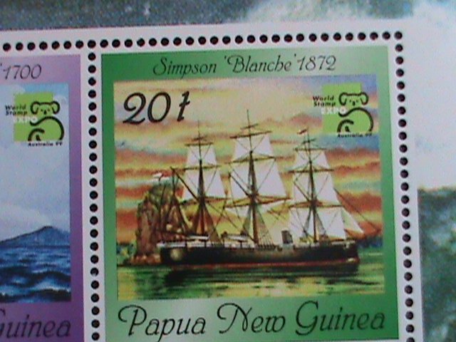 PAPUA NEW GUINEA-1999 SC#964 AUSTRALIA STAMP EXPO'99 MNH S/S CAT. $8