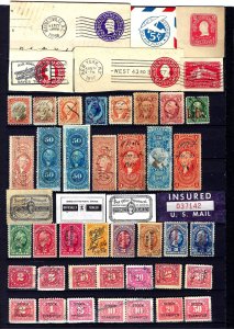 JASTAMPS:Vintage US Old Federal Stamp Collection Used