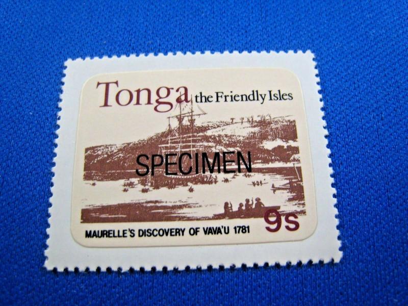 TONGA  -  SCOTT # 489  SPECIMEN  MNH      (gg) 