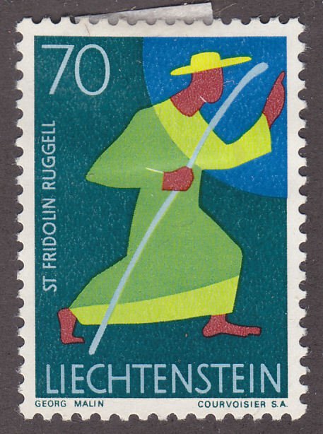 Liechtenstein 436 Patron Saints 1968