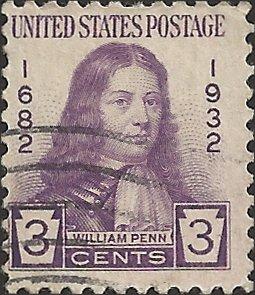# 724 USED VIOLET WILLIAM PENN