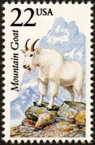 United States 2323 - Mint-NH - 22c Mountain Goat (1987) (cv $1.00)