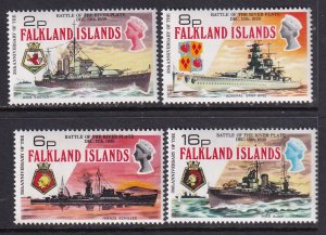 Falkland Islands 237-240 Ships MNH VF