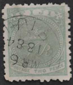 DYNAMITE Stamps: Fiji Scott #41 – USED